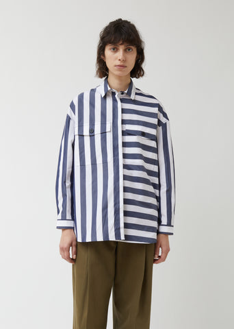 Stripe Cotton Shirt