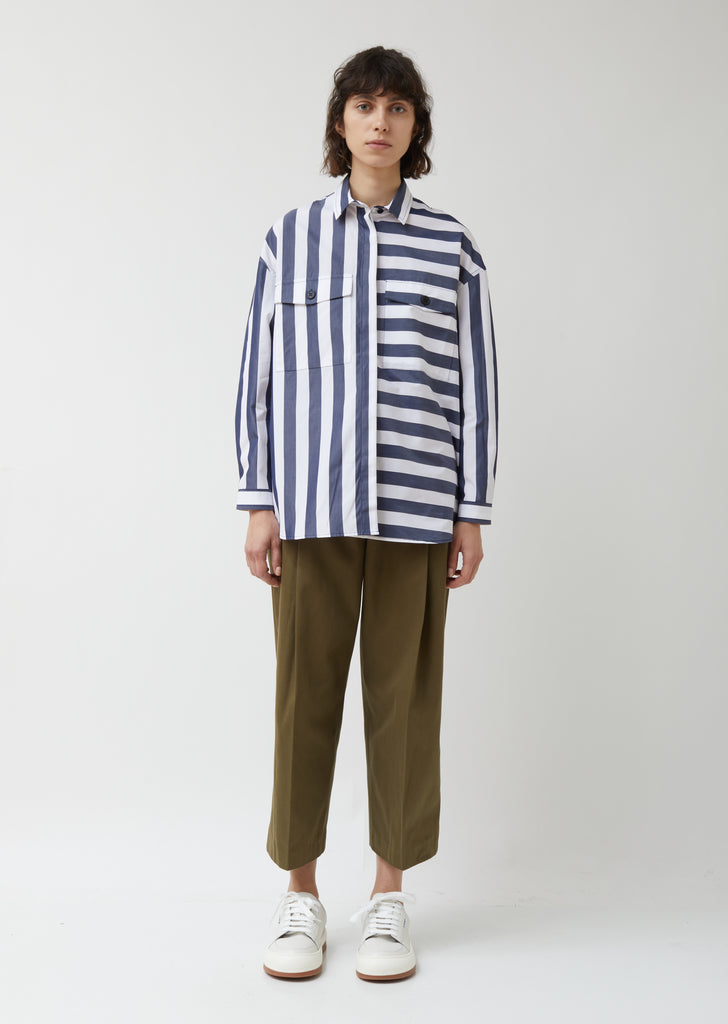 Stripe Cotton Shirt