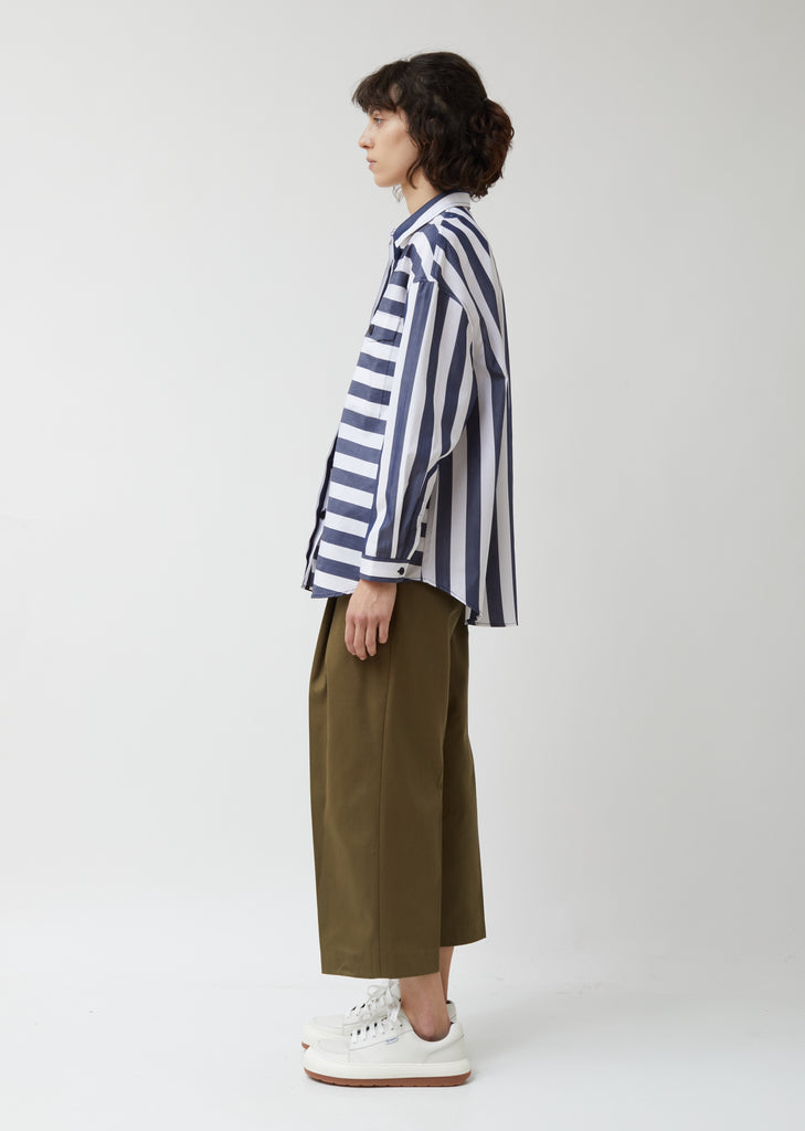 Stripe Cotton Shirt