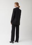 Suiting Tailored Silk-Wool Blend Blazer