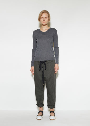 Oversized Drawstring Trouser