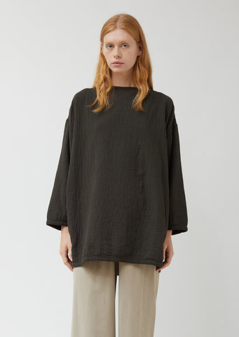 Quilted Loose Pullover