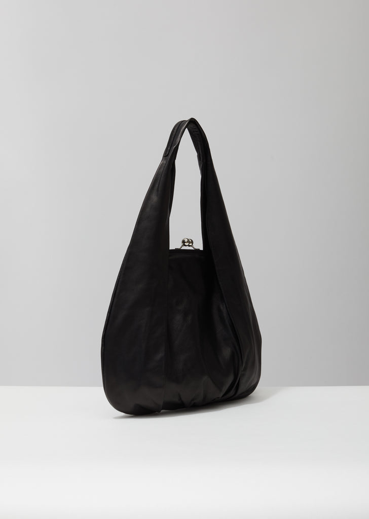 Large Clasp Top Handbag