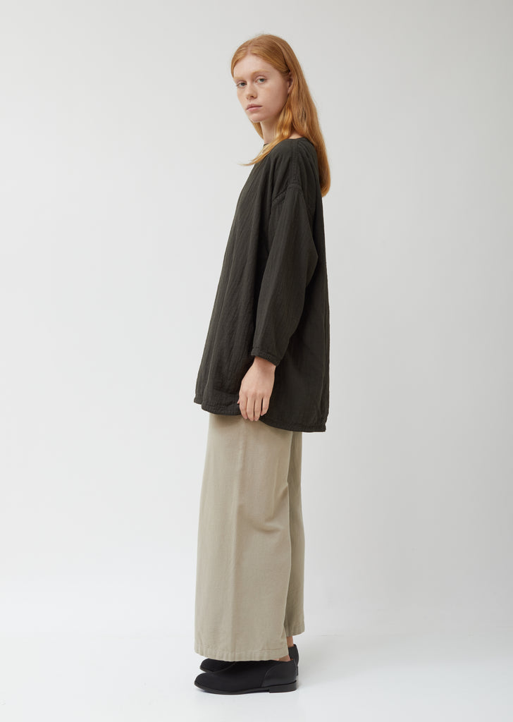 Quilted Loose Pullover