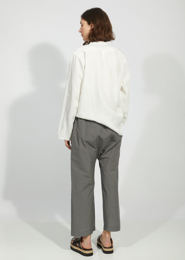 Elastic Waist Wide Casual Pants