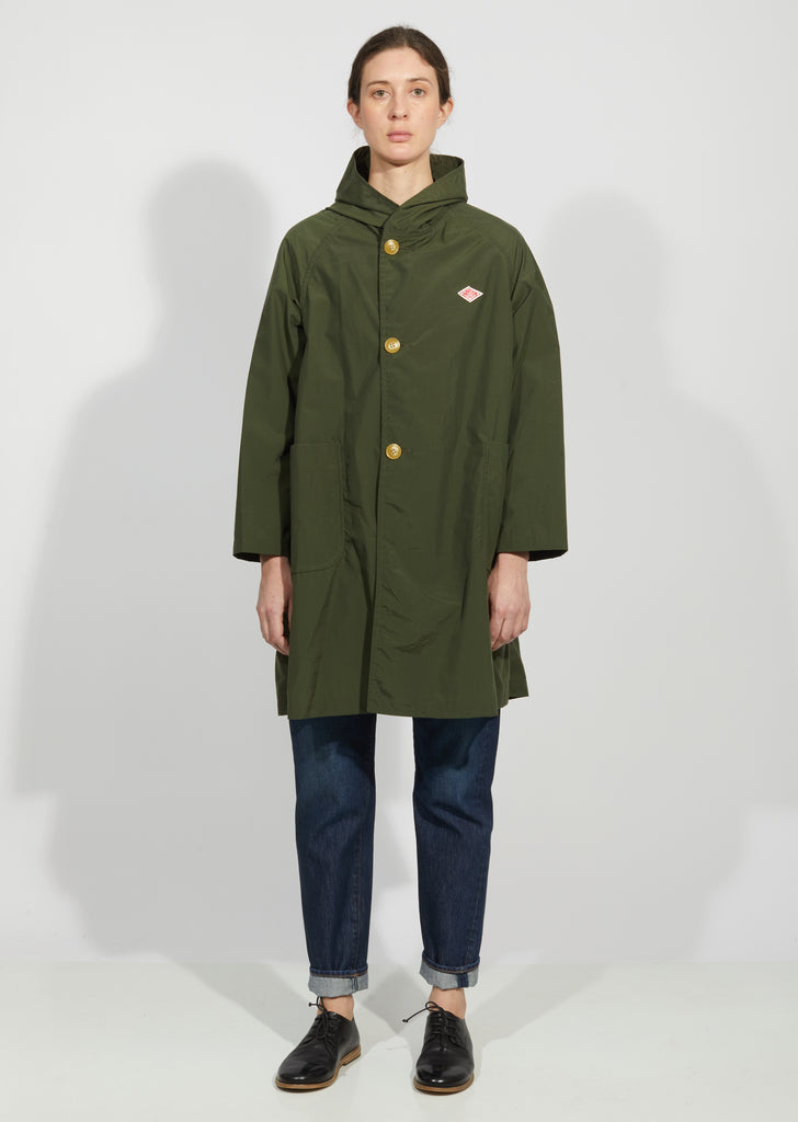 Ladies Nylon Taffetta Hooded Coat