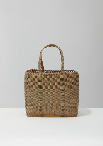 Small Handwoven Lace Tote