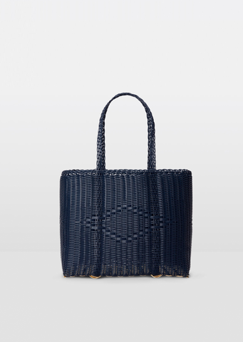 Medium Basket Tote Bag — Midnight
