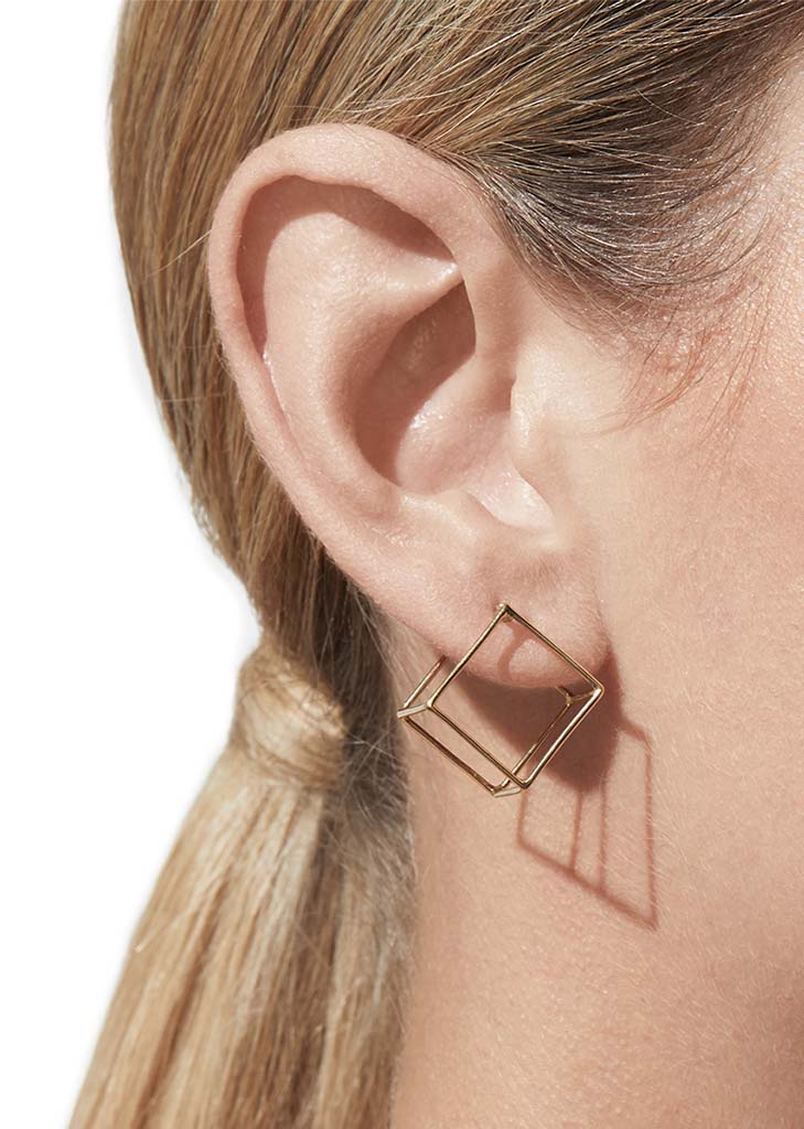 Square Earring 15