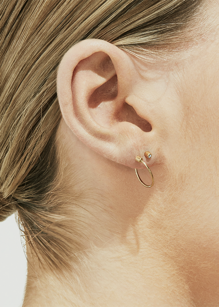 Diamond Twist Earring 01