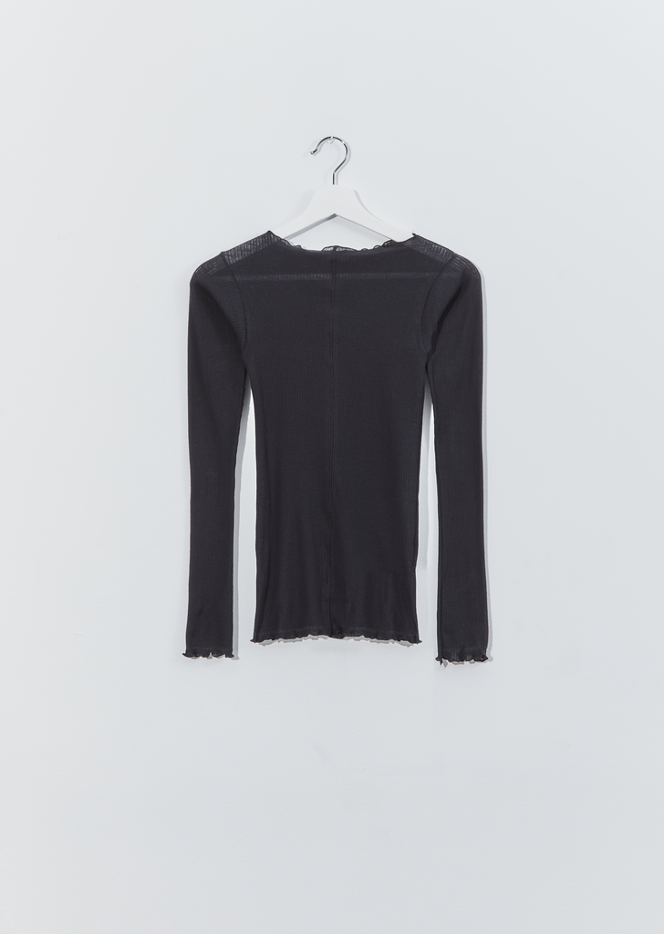 Pama Long Sleeve Tee — Black