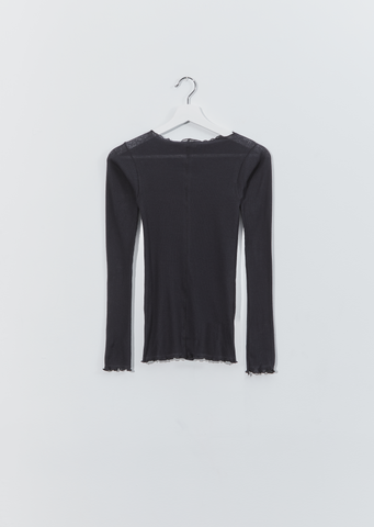 Pama Long Sleeve Tee — Black