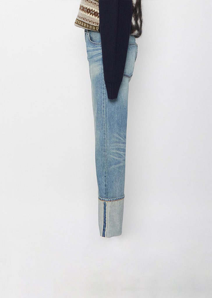 Cuffed Denim