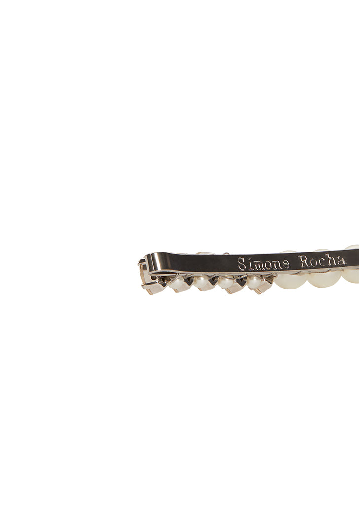 Pearl & Crystal Hair Clip