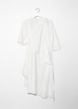Gather Tie Shirt Dress