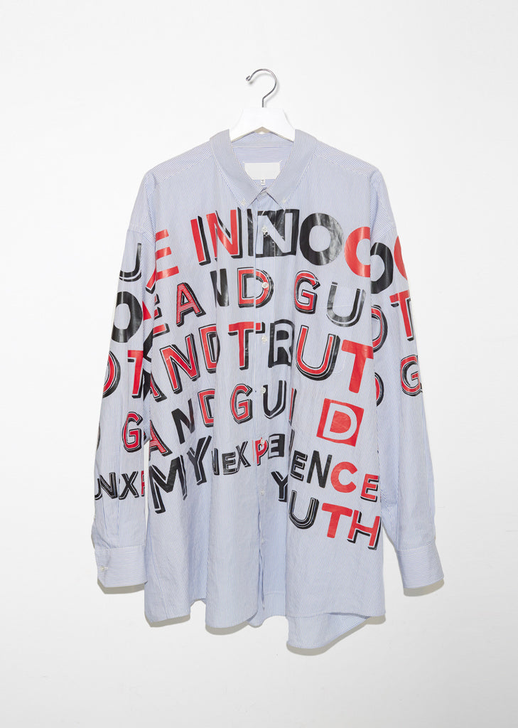 Striped Graphic Shirt