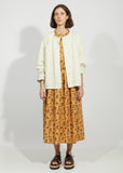 Turtle Cotton Fleece Cardigan
