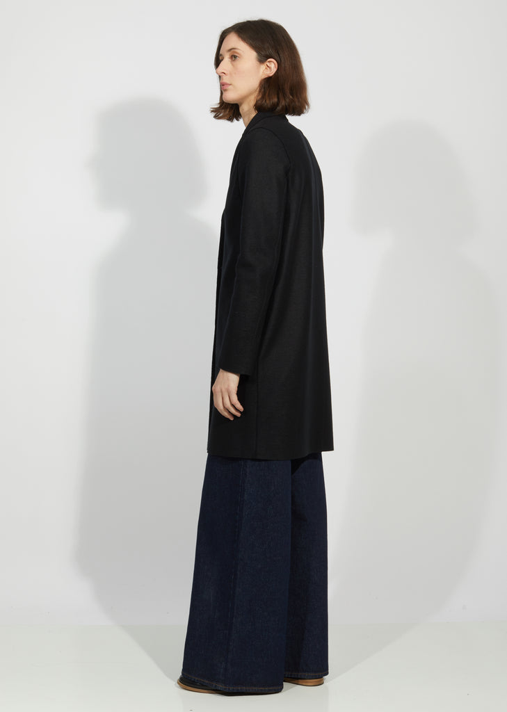 Wool Cocoon Coat