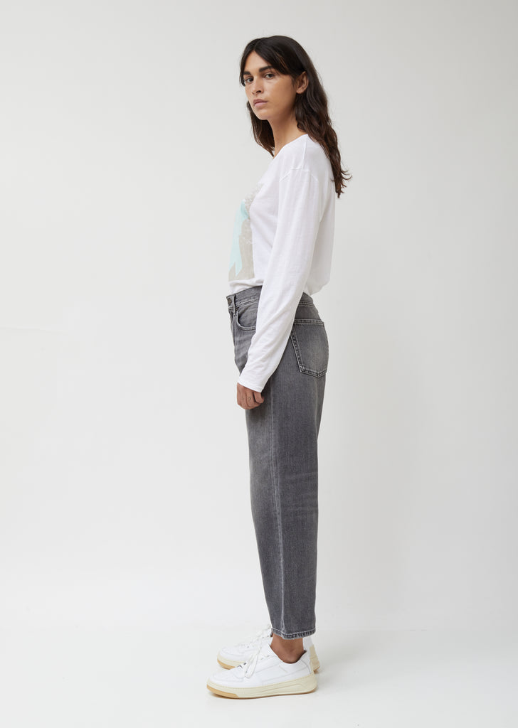 Grey Skater Jean