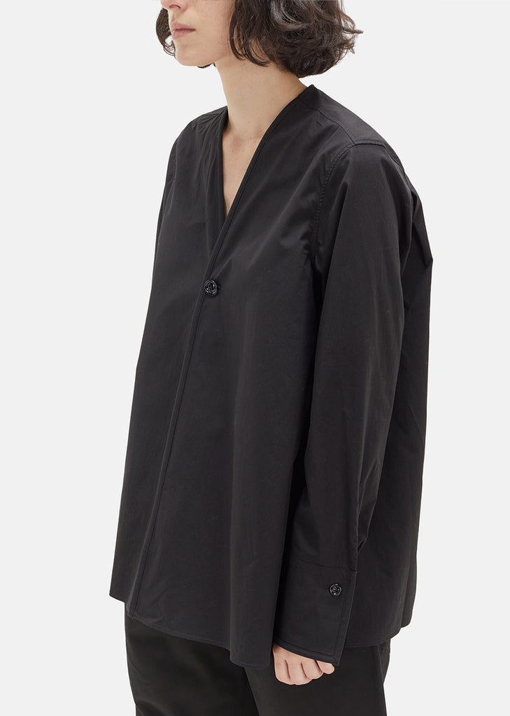 Cotton Wrap Over Shirt