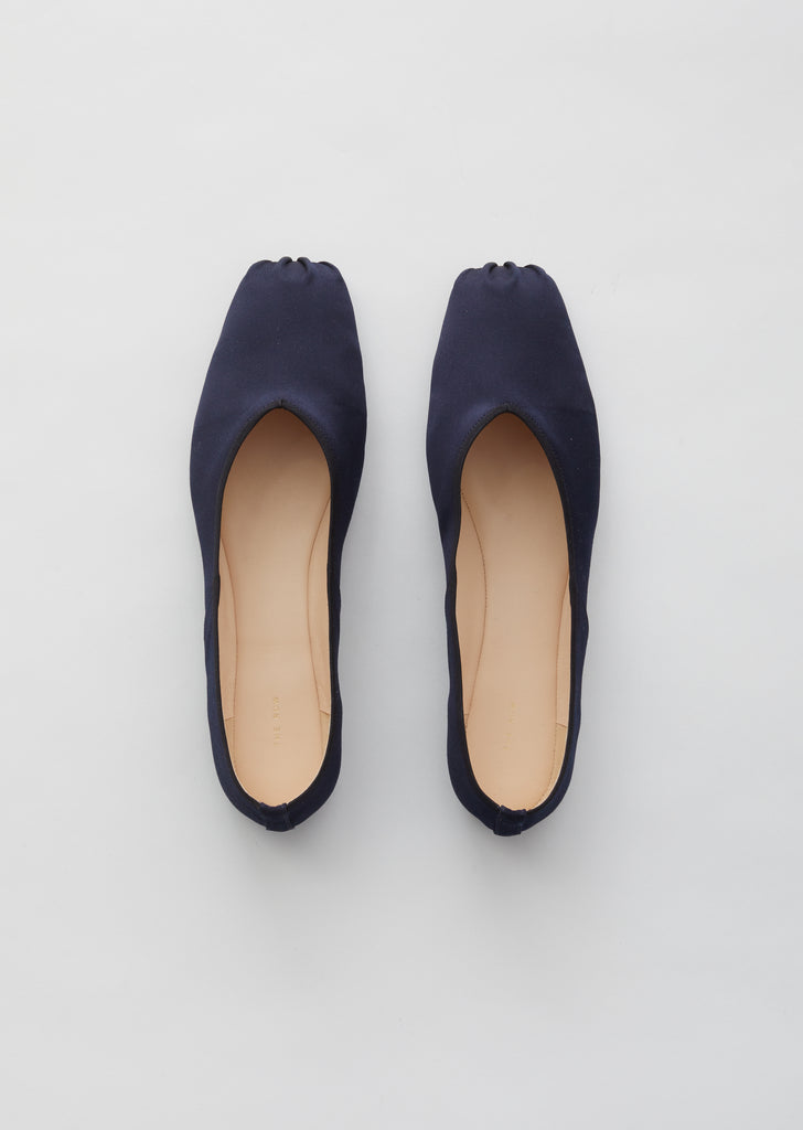 Satin Ballet Flats