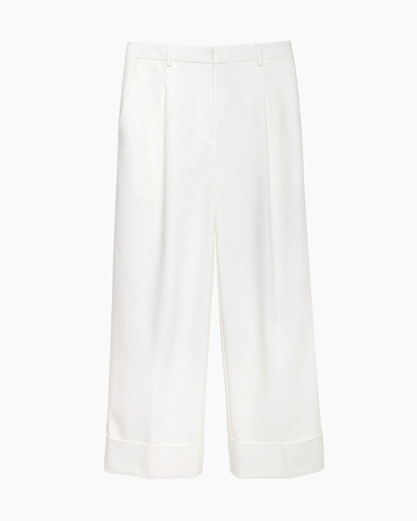 Cuffed Wide Leg Pant