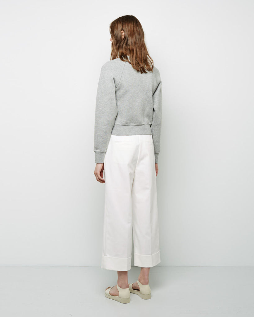 Cuffed Wide Leg Pant