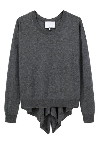 Drape Back Pullover