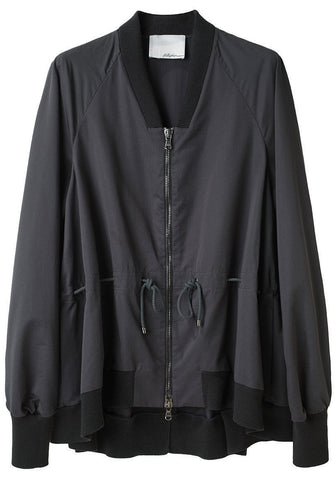 Drawstring Bomber Jacket