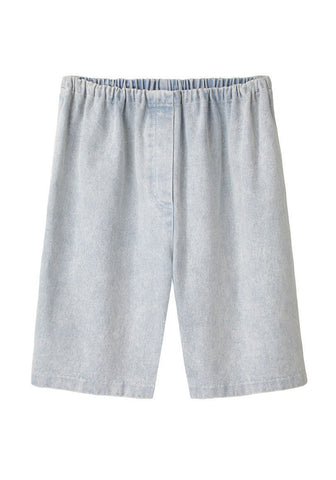 Drawstring Denim Shorts