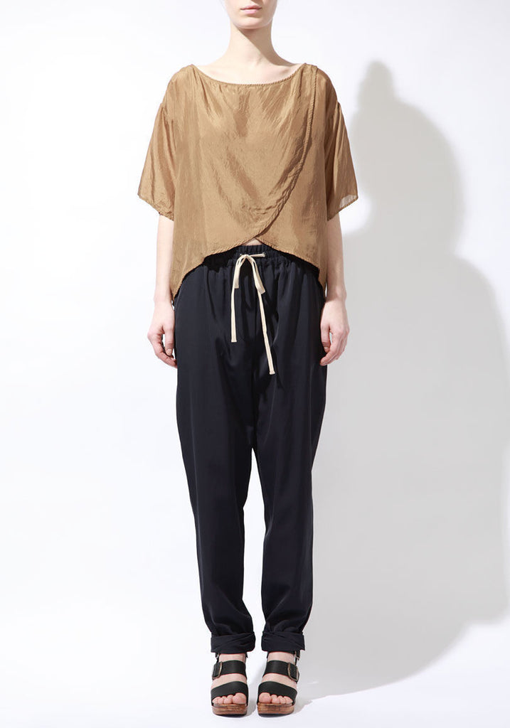 Drawstring Trouser w/ Twist Cuff