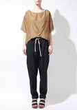 Drawstring Trouser w/ Twist Cuff