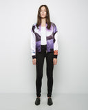 Dropped Shoulder Graffiti Bomber