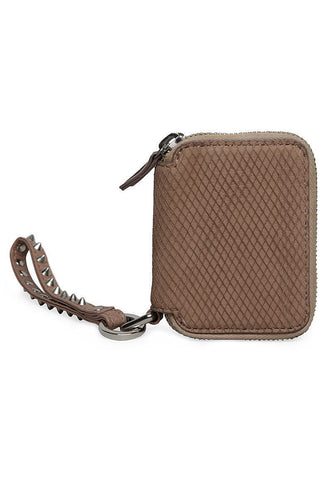 Embossed "Berry" Wristlet