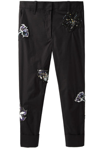 Embroidered Dickie Trouser