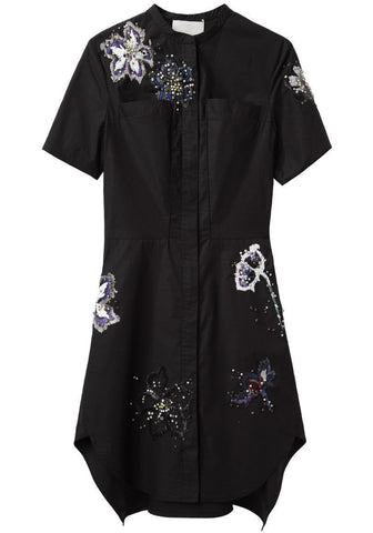 Embroidered Flirt Dress