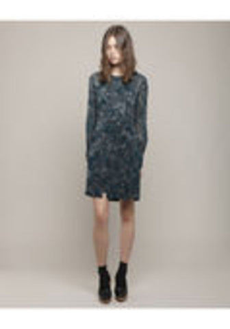 Embroidery Print Dress