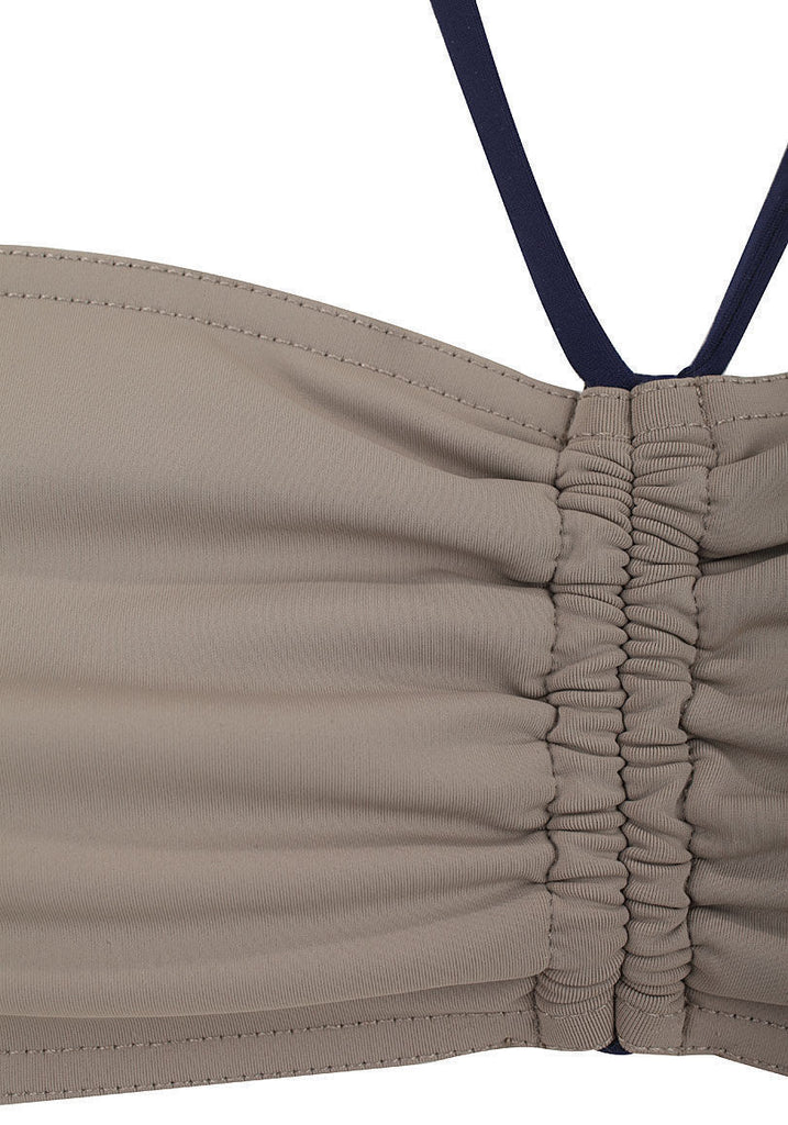 Halter Bandeau Bikini Set