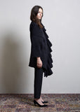 Handknit Ruffle Coat