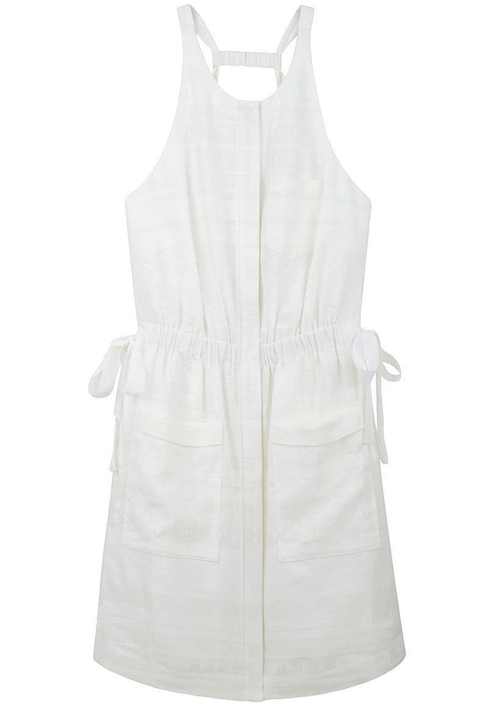 Jacquard Sleeveless Dress