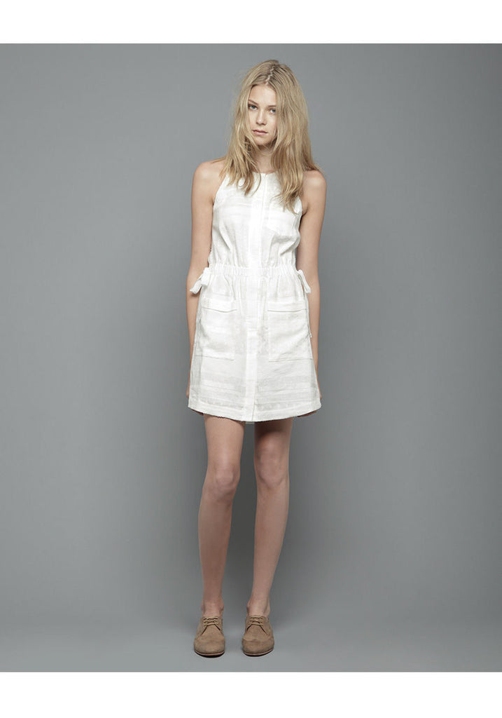 Jacquard Sleeveless Dress