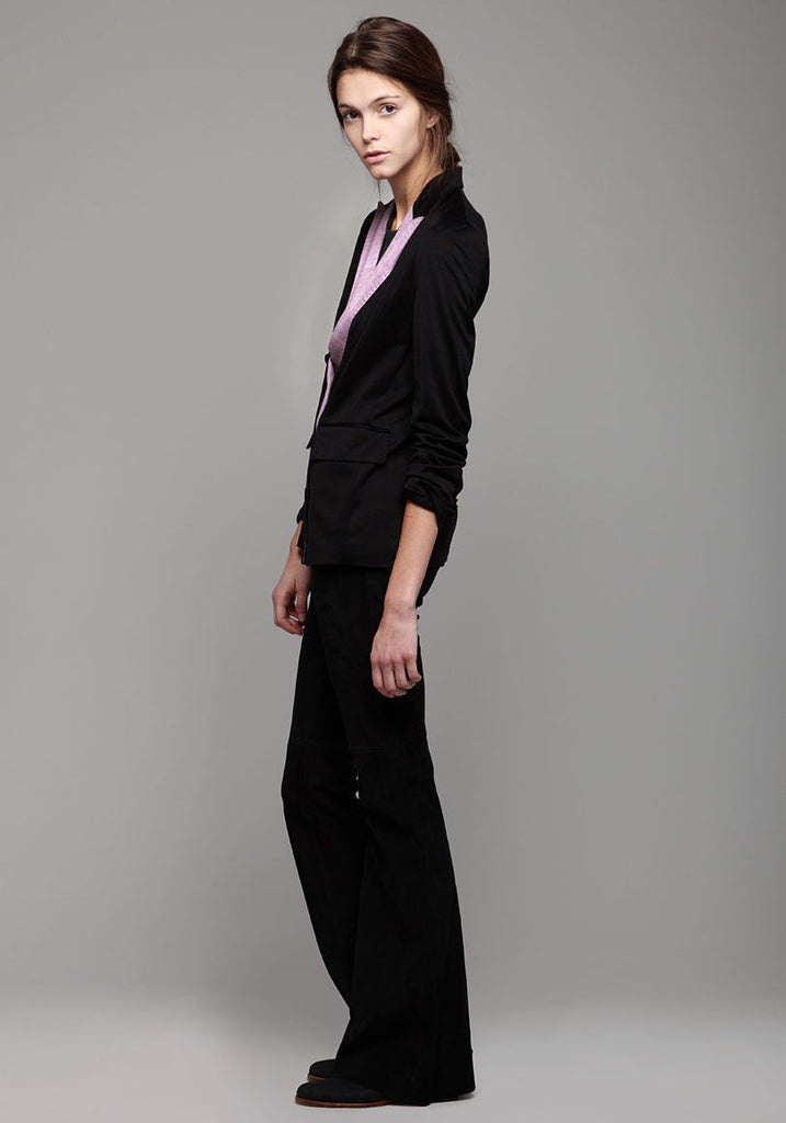 Jersey Tuxedo Blazer