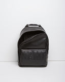 Leather Name Drop Backpack