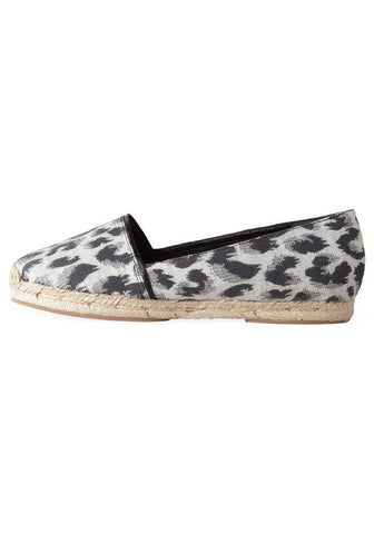 Leopard Espadrille Slip-On