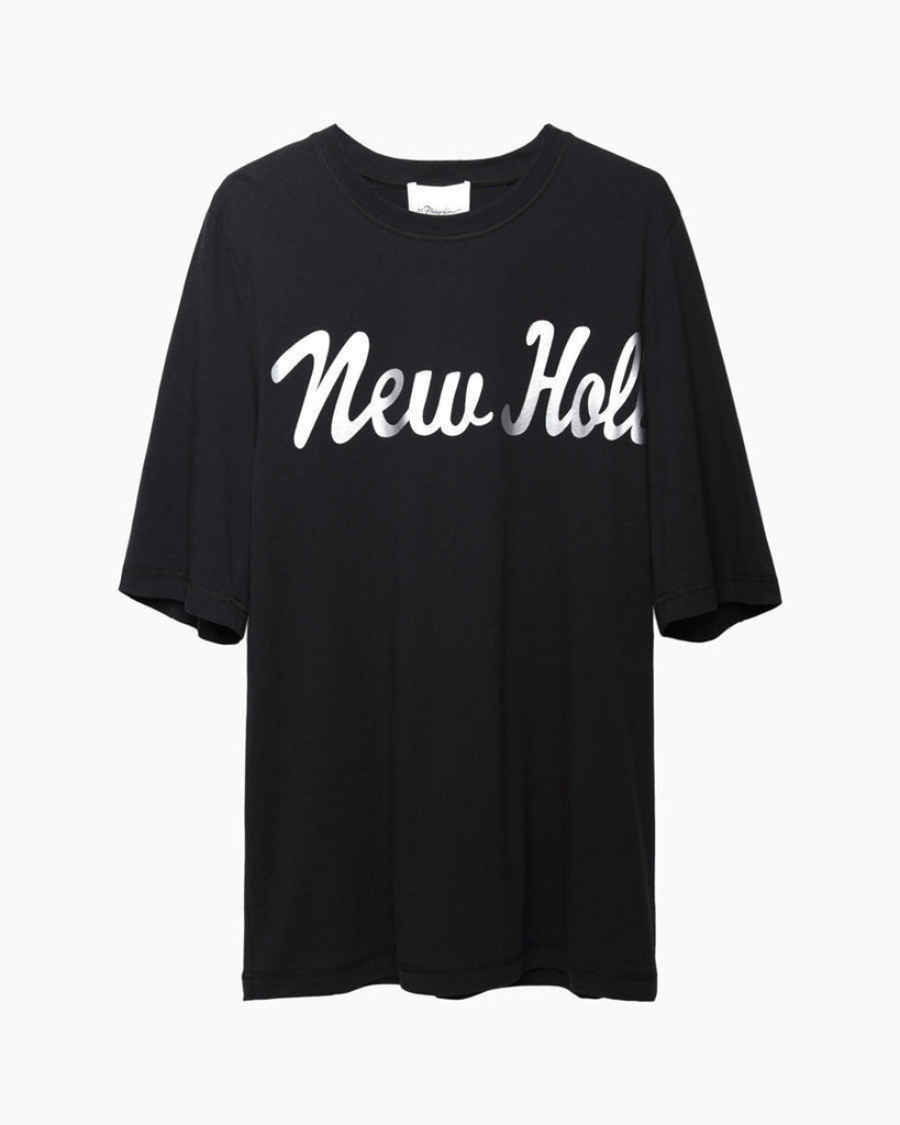 Oversized Foil Print Tee
