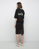 Oversized Foil Print Tee