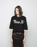 Oversized Foil Print Tee