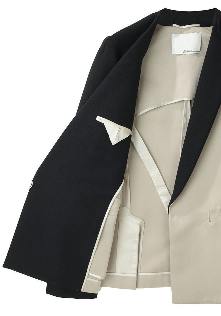 Raglan Tuxedo Jacket