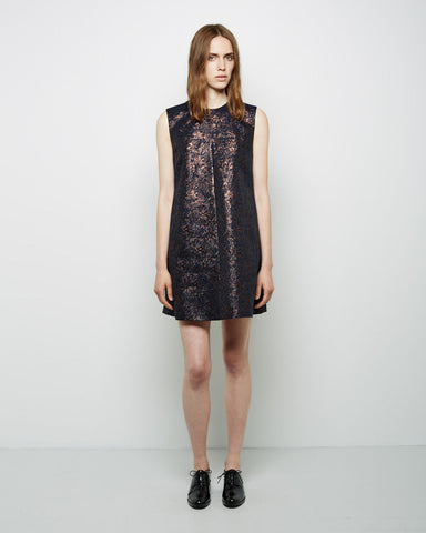 Sculpted Jacquard Minidress