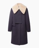 Shearling Collar Transit Curve Coat